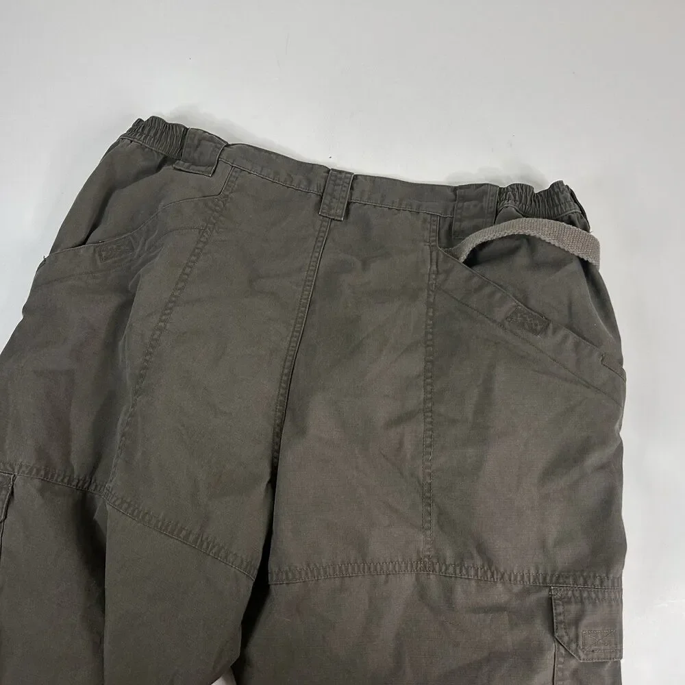 5.11 Tactial Series 42 x 32 Ripstop Cargo Pants Gray Green Poly Cotton Blend - Picture 5 of 6